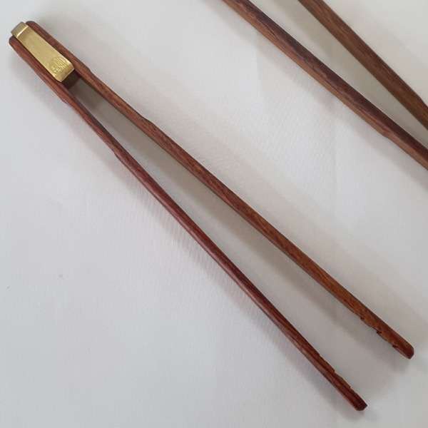 Premium Handmade Wooden Tea Cup Tongs - 1 Piece Natural Wood Gongfu Tea Tool