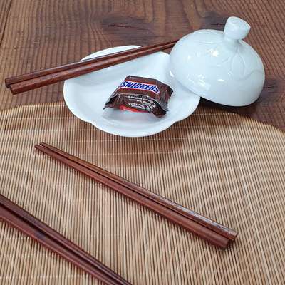 Domestic Lacquer Dasik Chopsticks (Low Bowl) 1 Set (approx. 15cm)