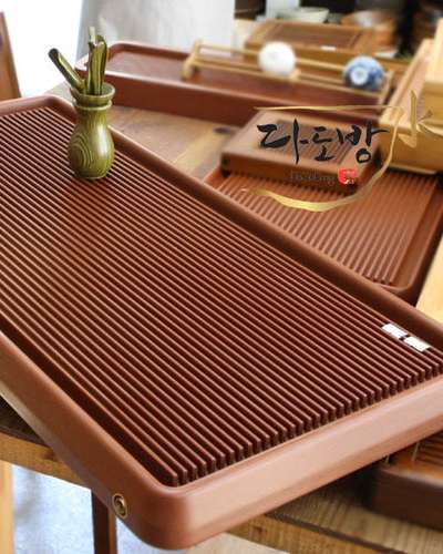 Solid Wood Tea Tray 5080 / Multi-Compartment Tea Mat