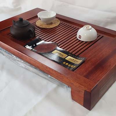 Premium Natural Wood Tea Tray 485
