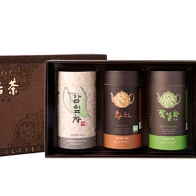 感謝セット-13号/正宣緑茶/黄茶/柿の葉茶 ギフトセット