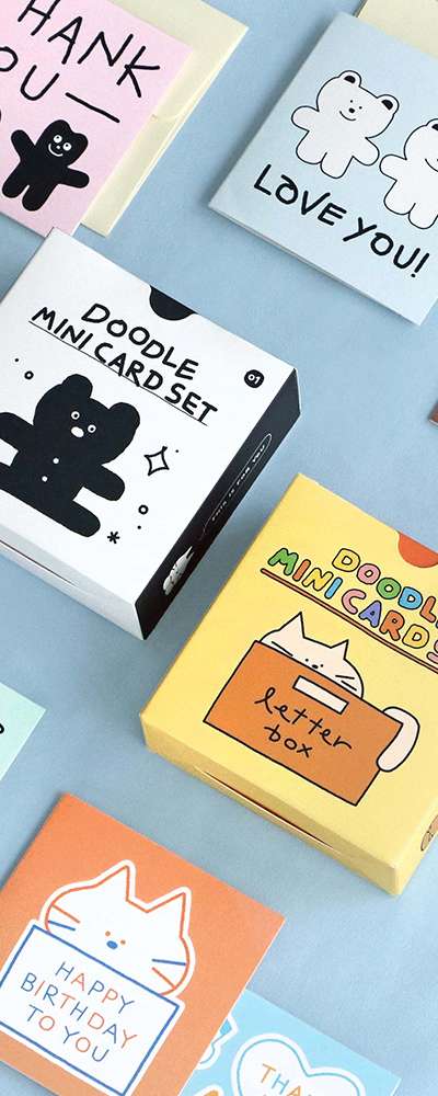 Doodle Mini Card Set