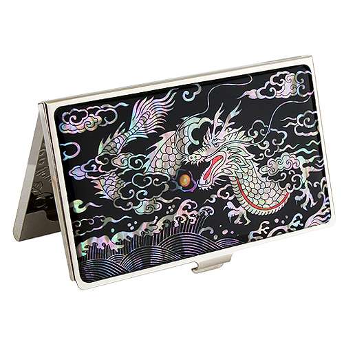Mother-of-Pearl Lacquerware Business Card Case