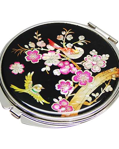 螺鈿手鏡 梅の花