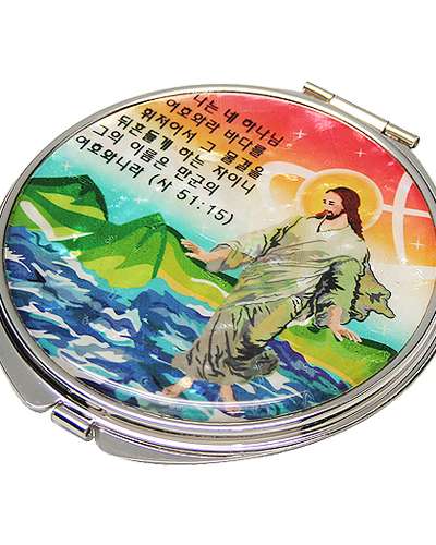螺鈿手鏡 イエス様