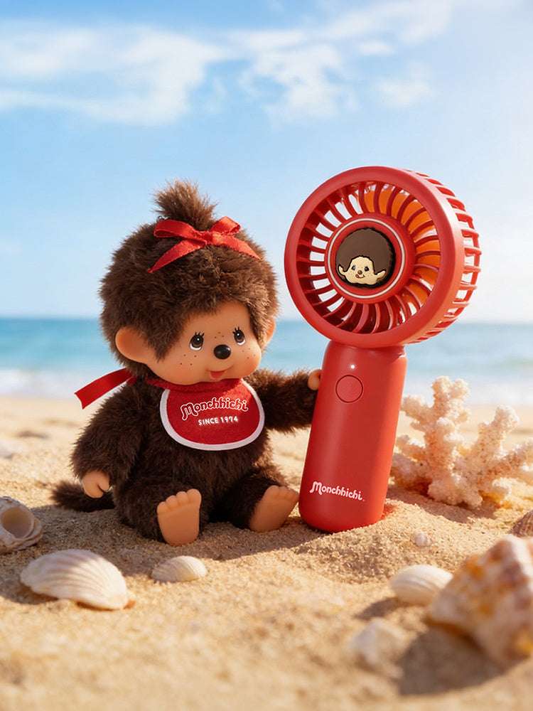 Monchichi Handy Fan