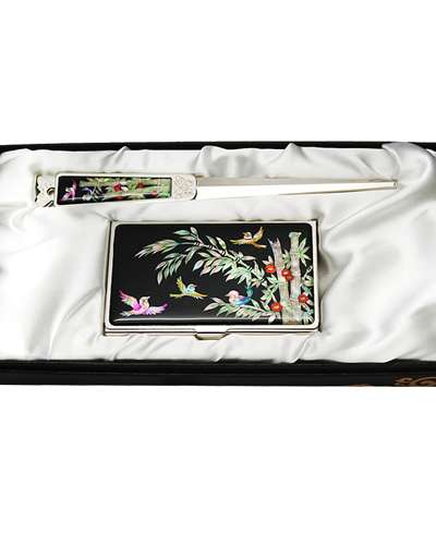 螺鈿名刺ケース ジカル 2種 竹