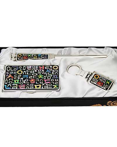 貝殻名刺ケース ジカル 3種 ハングル