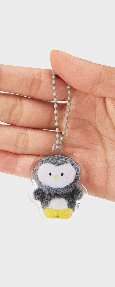 MININI ペンギンミニ ミニニ アクリルキーリング