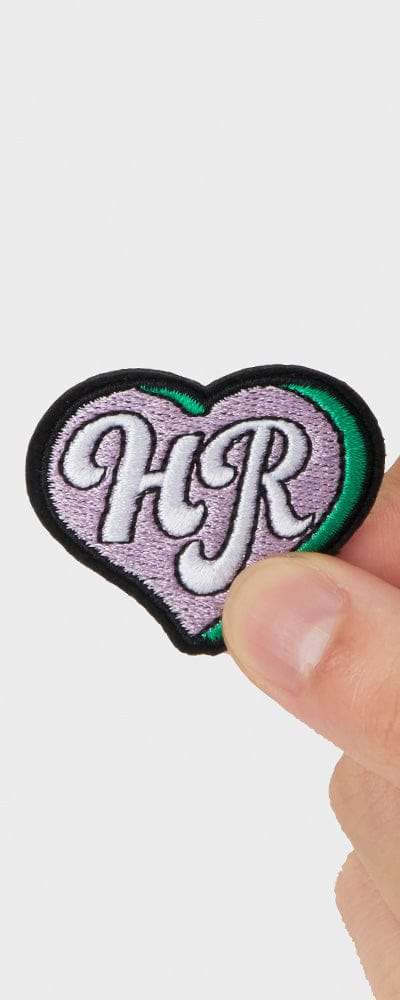 NewJeans イニシャル ワッペン リバース スティコン HR