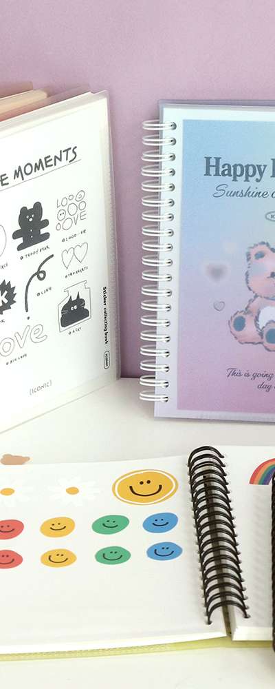 Release Paper Sticker Book