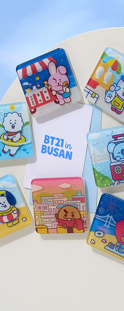 BT21 釜山 マグネット