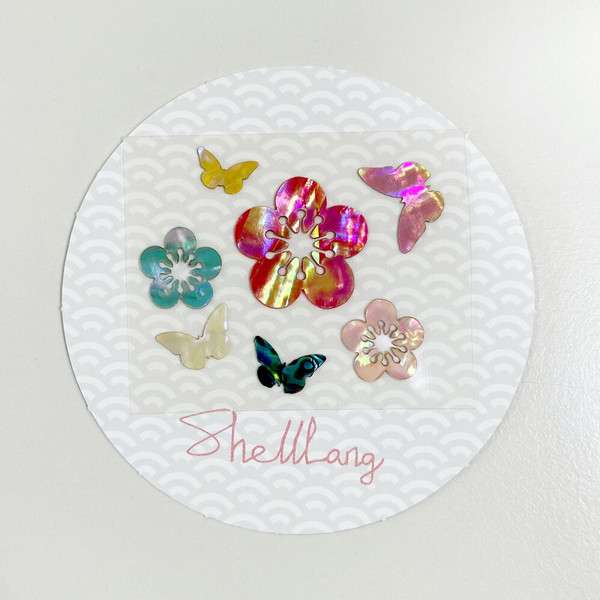First Meeting Shell Sticker