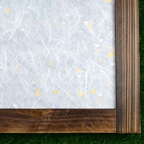 Gold and Silver Cloud Pattern Hanji Roll (100cm x 20M)