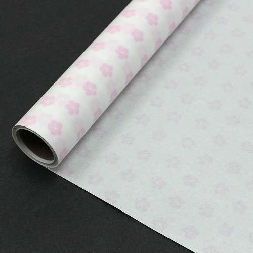 Ssagam Hanji Roll Wrapping Paper - Plum Blossom (10m)