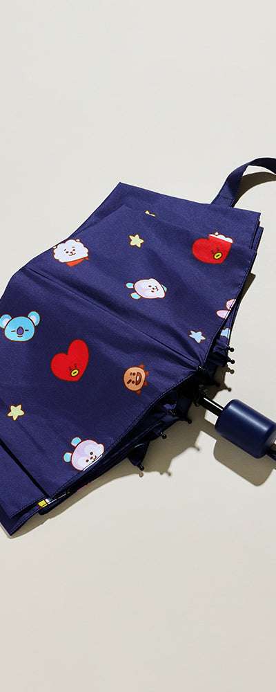 BT21 ベーシックパターン折りたたみ傘