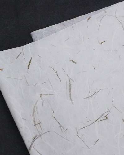 Nature-Filled Grass Handmade Paper (5 sheets)