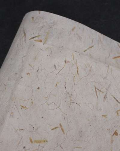 Natural Ginkgo Leaf Mulberry Paper (5 sheets)
