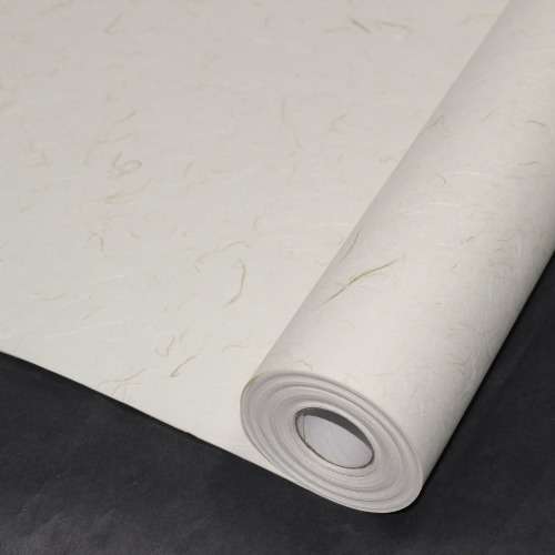 Natural Scent Warm Beige Uncoated Hanji Wallpaper (79cm × 21M)