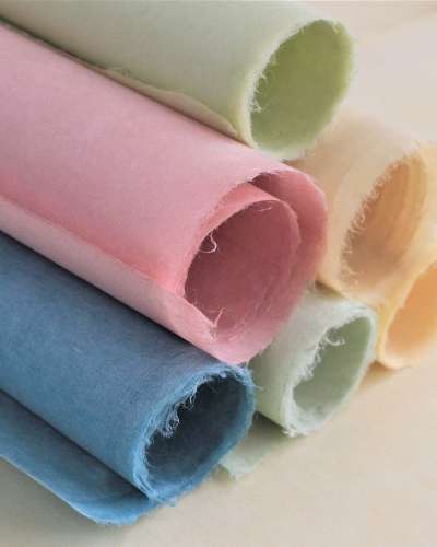 Lacquered Hanji 6-Color Set (35 x 70cm)