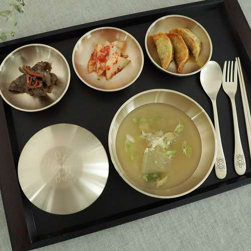 Myeongseong Bangjja Turtle Children's Bapsang Tableware Set