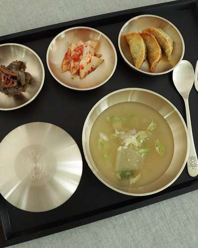 Myeongseong Bangjja Turtle Children's Bapsang Tableware Set