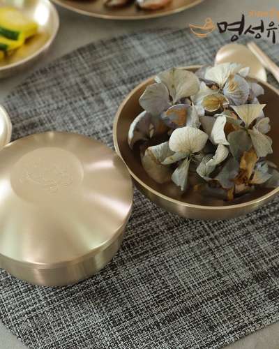 Myeongseong Yugi Bangjja Turtle Rice Bowl and Soup Bowl Set