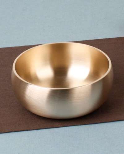 [Myungseong Yugi] Shin Oak Tableware Large Bowl (Lid Excluded)