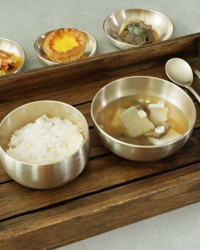 Myeongseong Yugi Bangjja Yugi Practical 1-Person Bansang Tableware Set
