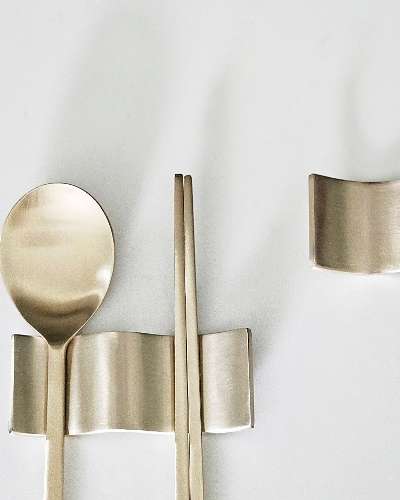 Myeongseong Yugi Bangjja Butterfly Spoon Rest 1p Holder