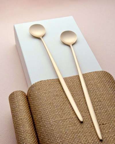 Myungsung Bangja Long Spoon 1+1 Muddler Long Tea Spoon