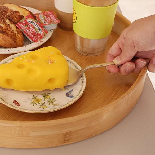 Myeongseong Yugi Brass Cake Server - Gold Cake Cutter Pizza Server Dessert, Pie