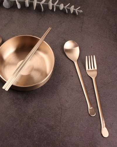 Myungseong Yugi Round Children's Fork