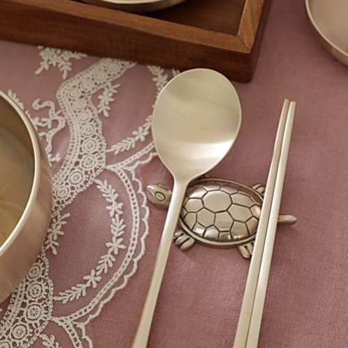 Myungsung Yugi Bangja Mini Turtle Yugi Spoon Rest 1p