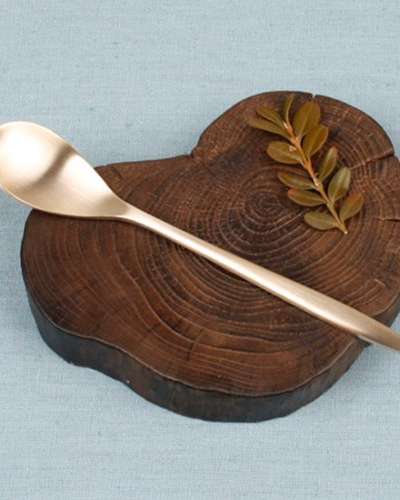 Myungsung Yugi Half-Moon Tea Spoon