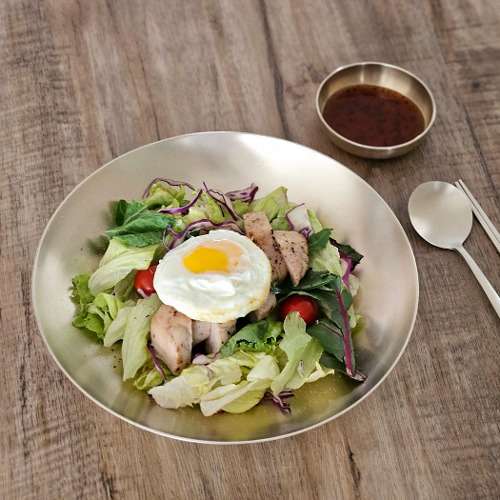 Myungsung Yugi Bangja Cheongdam Salad Bowl 24cm