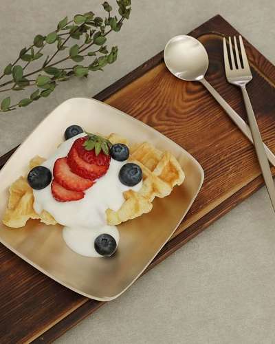 Myeongseong Yugi Bangjja Gogung Square Plate No. 1 (15.3cm) Plating Plate