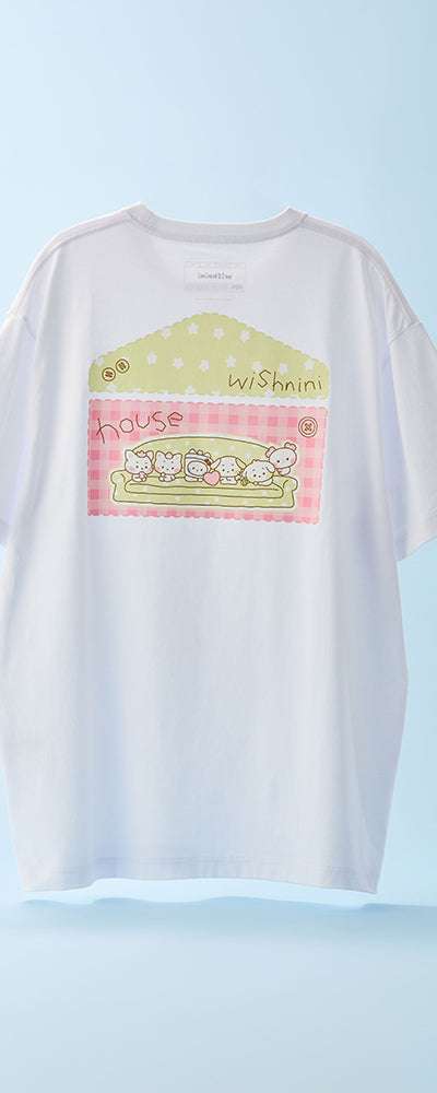 NCT WISH wishnini ハウス 半袖Tシャツ