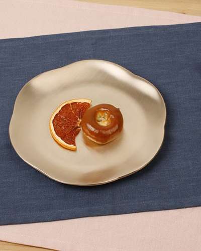 [Myeongseong Yugi] Flower Plate (Medium)