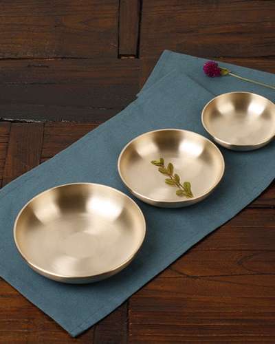 Myungsung Yugi Banchan 3-Piece Yugi Dish Set