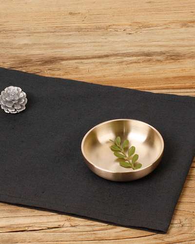 [Myeongseong Yugi] Changi No. 1 (Jongji / Diameter 8.9cm) Yugi Side Dish Bowl Yugi Plate Yugi Dish