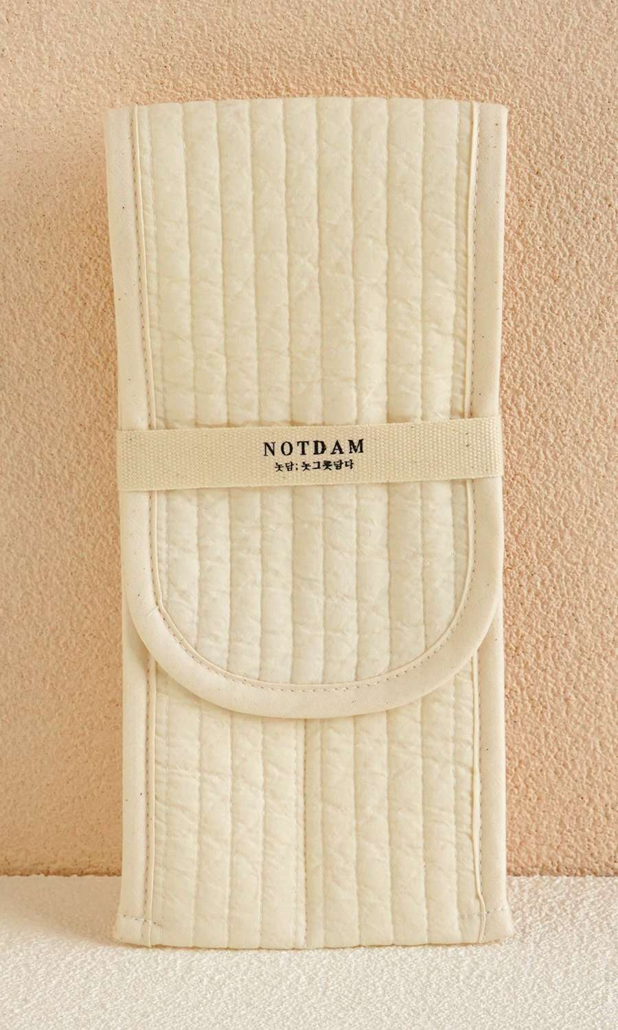 Quilted Utensil Pouch for Two