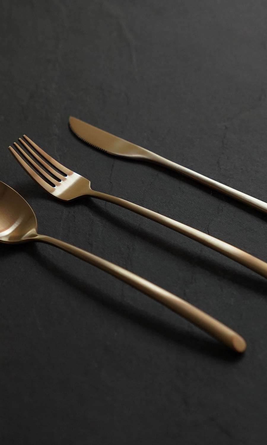 Bangjja Yugi Bronze Blanc Dinner Cutlery 1-Person Set 3P