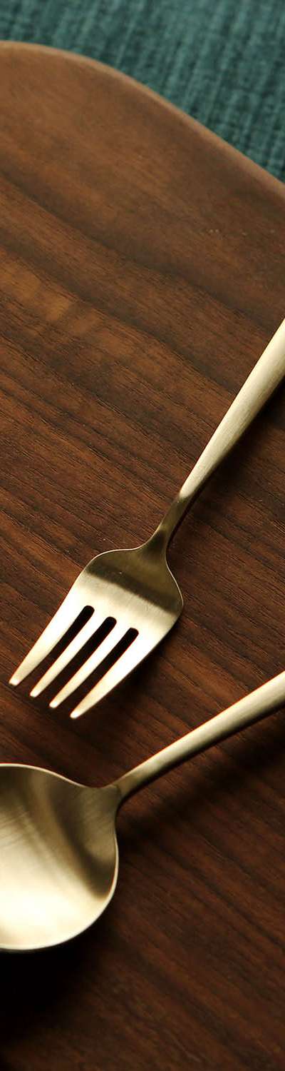 伝統鋳造法製 錫製食器 洋食デザートカトラリー 1人用 2P