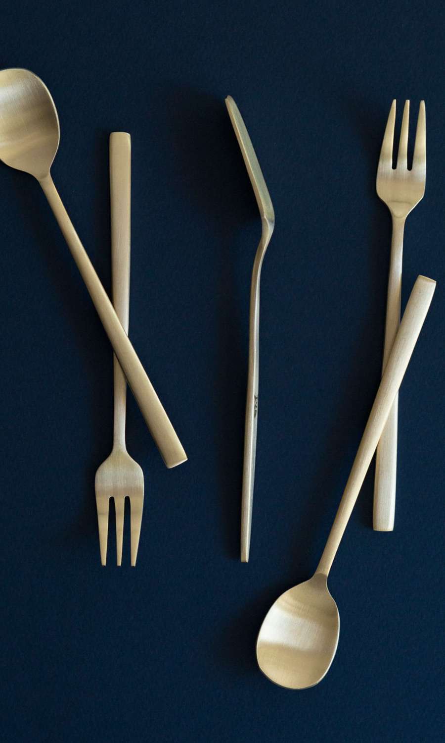 Bangja Yugi Bronze Brunch Cutlery Set