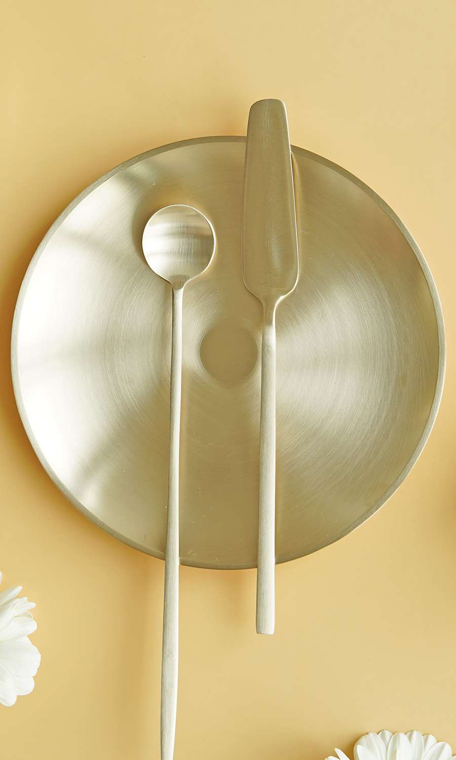 Bangja Yugi Butter Knife + Long Drink Spoon SET