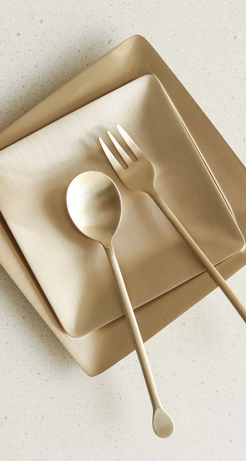 Bangjja Yugi Children's Round Spoon and Fork Set (2P)