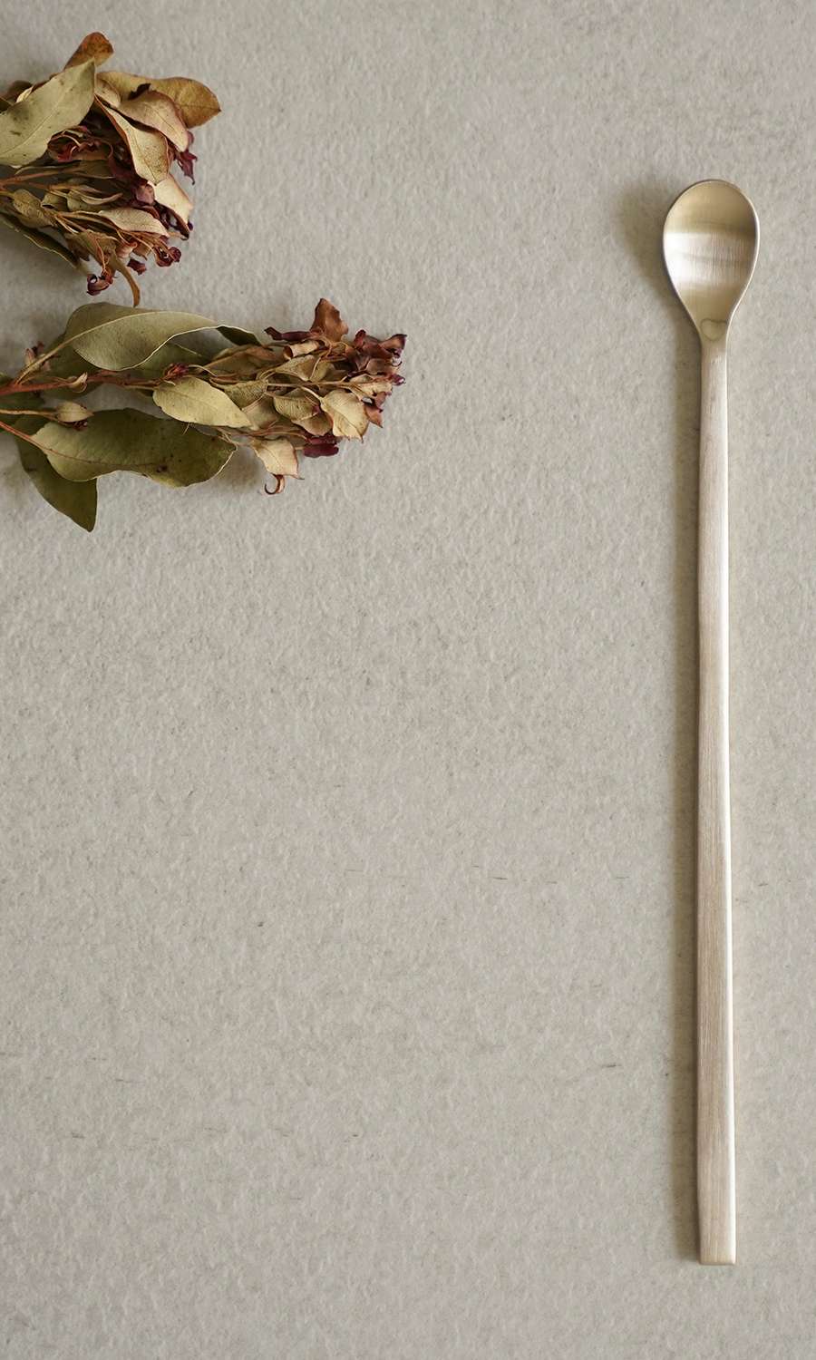 Bangjja Yugi Brass Long Tea Spoon