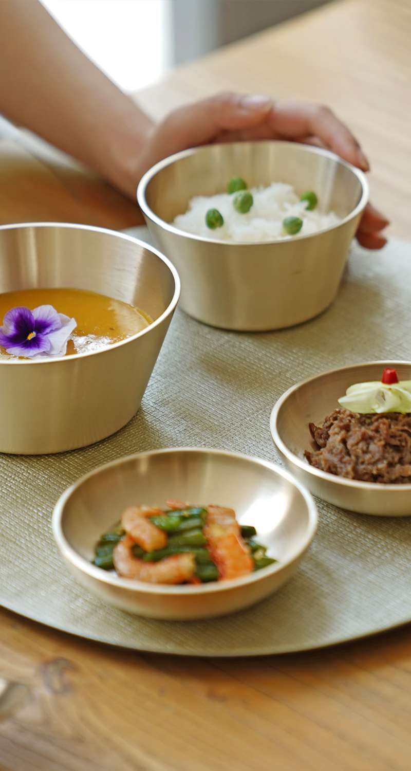 Bangja Yugi Modern Yugi Single Serving Bapsang Set