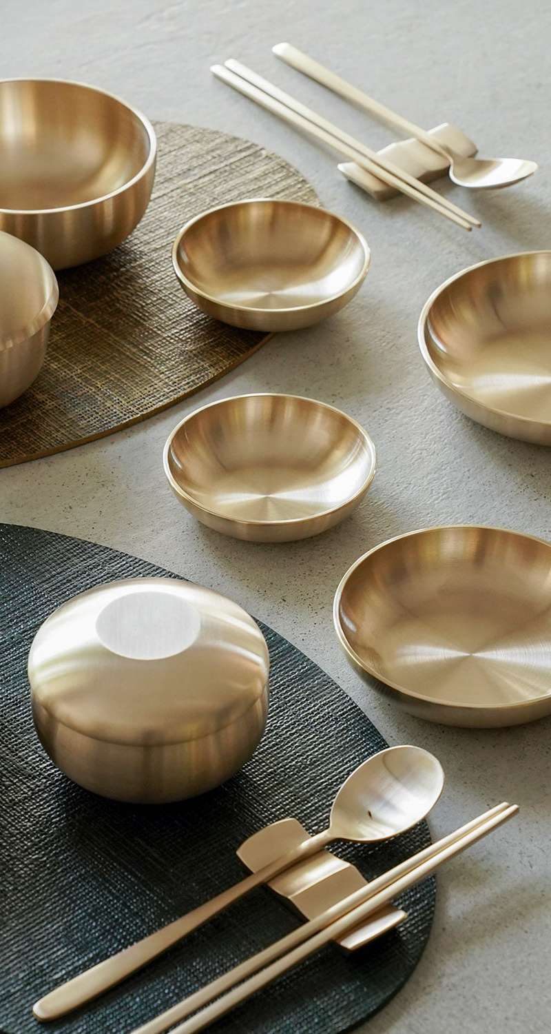 Bangjja Yugi Royal Palace 2-Person Bansang Tableware Set